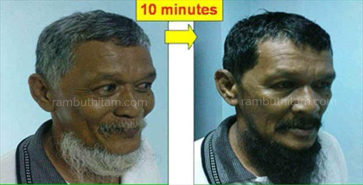 Sebab Uban & Cara Menghitamkan Rambut